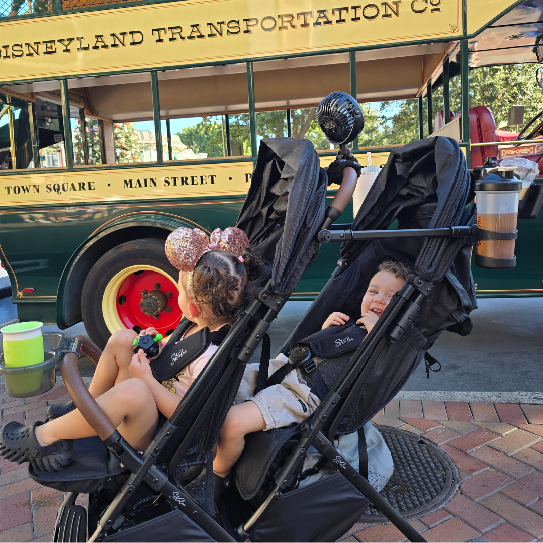 How the Strolee Single Stroller Handled Disney!