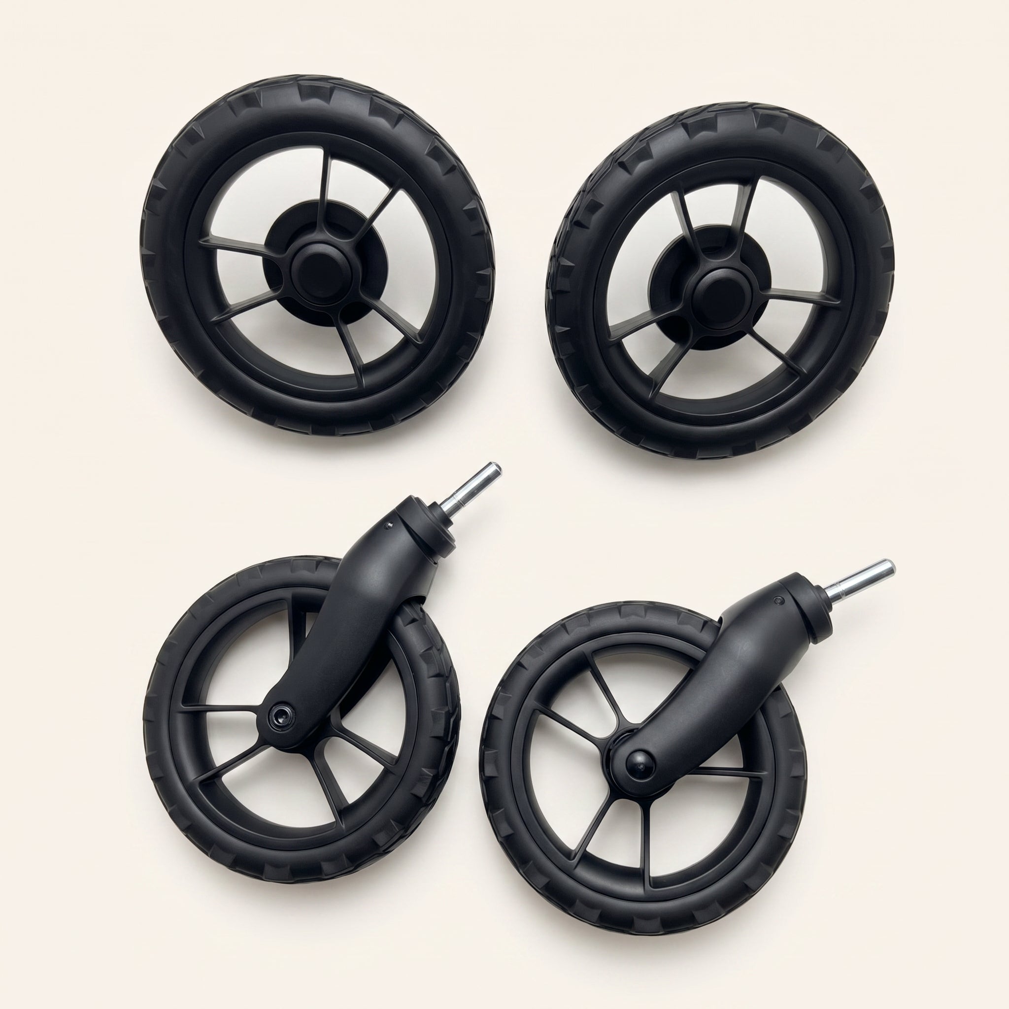 Upgraded Wheels For Strolee Double & Baby+
