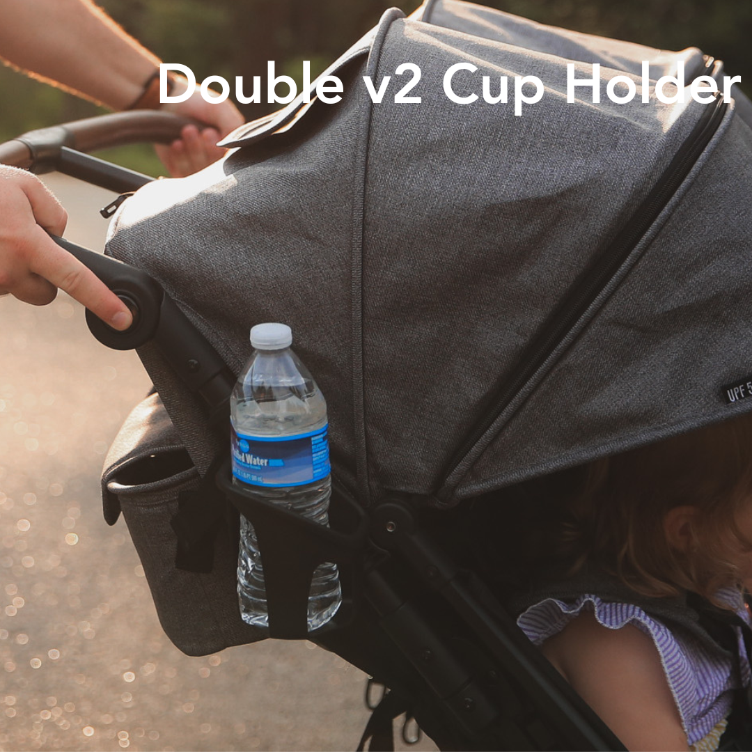Additional Cup Holder For Strolee Double v2