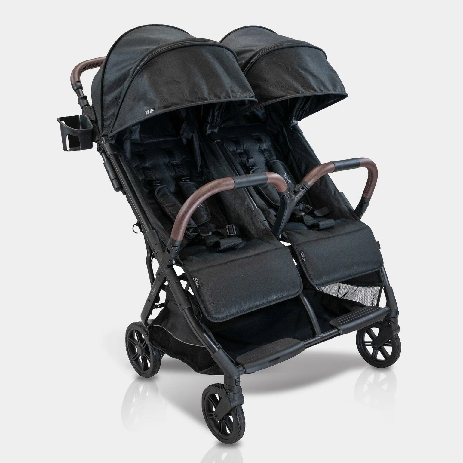 cheap double stroller with car seat Strolee Double Stroller Sage